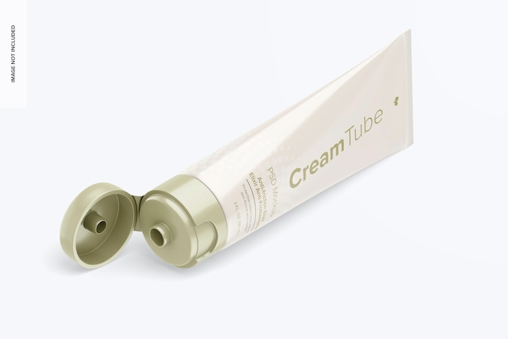 PSD 3 unzen tube mockup