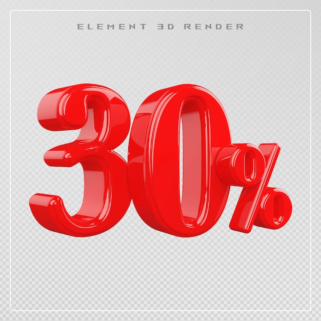 30 por ciento de descuento