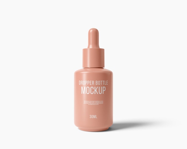 PSD 30 ml tropfflasche mockup