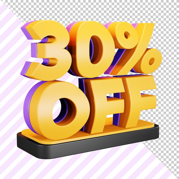 30 Prozent Rabatt auf 3D-Rendering