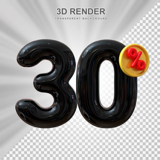 PSD 30% de réduction sur la vente 3d