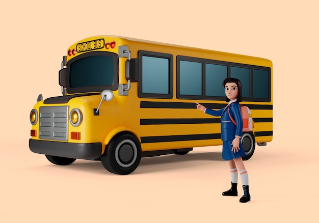 33 renderização do visual de volta ao ensino médio