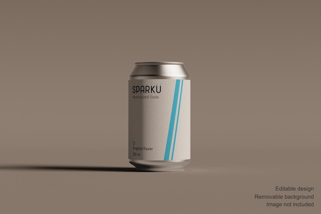 330mL 12oz Silberdose mit Etikett FRONT