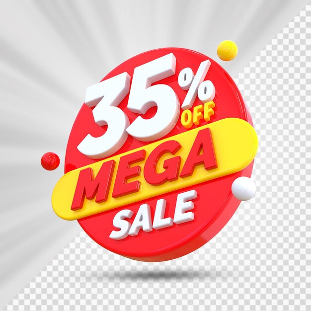 35 por ciento de descuento en Mega Render 3D