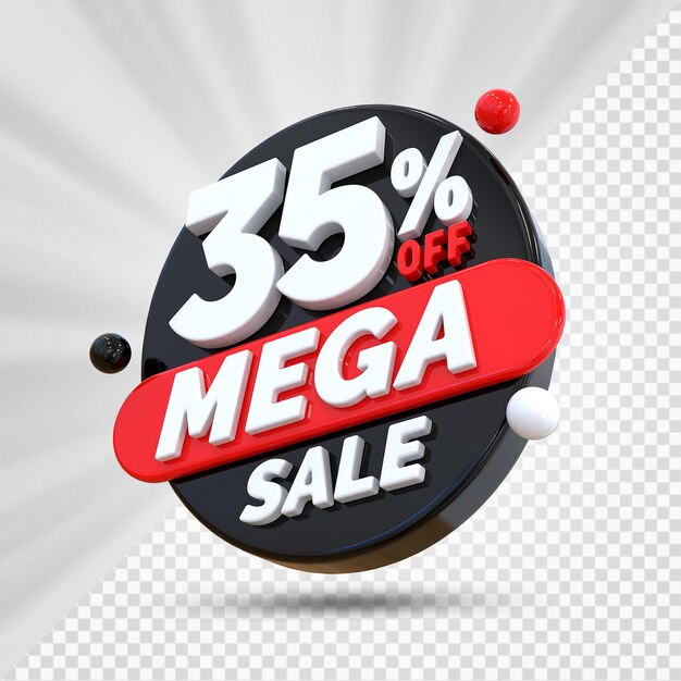 35 por ciento de descuento en Mega Render 3D