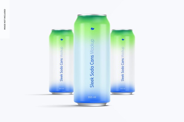 355 ml Soda Dosen Modell, Vorderansicht