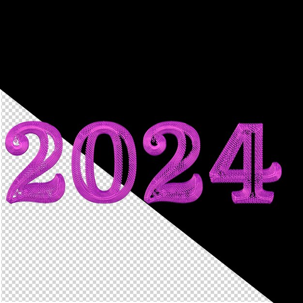 3d 2024 año nuevo