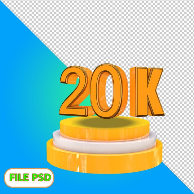 PSD 3d 20k