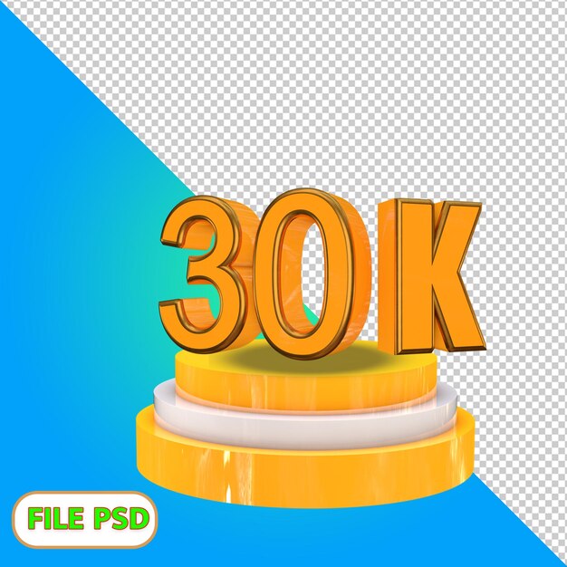 PSD 3d 30k