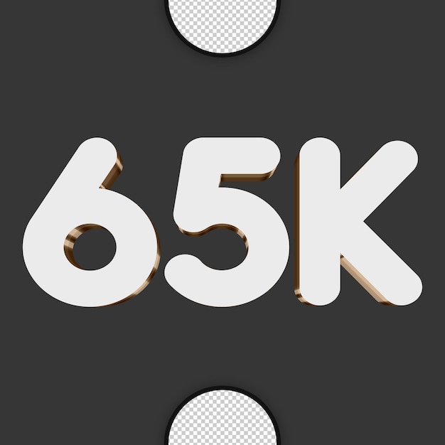 3D 65K Texteffekt