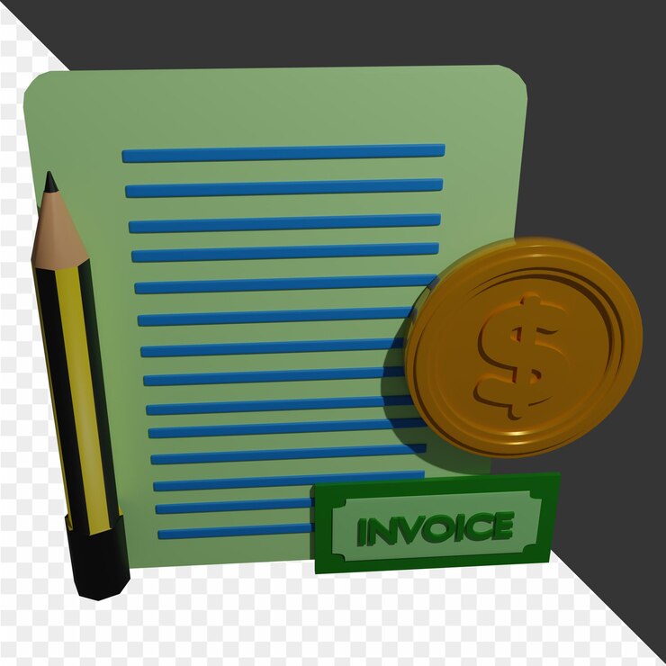 PSD 3d accounting icon
