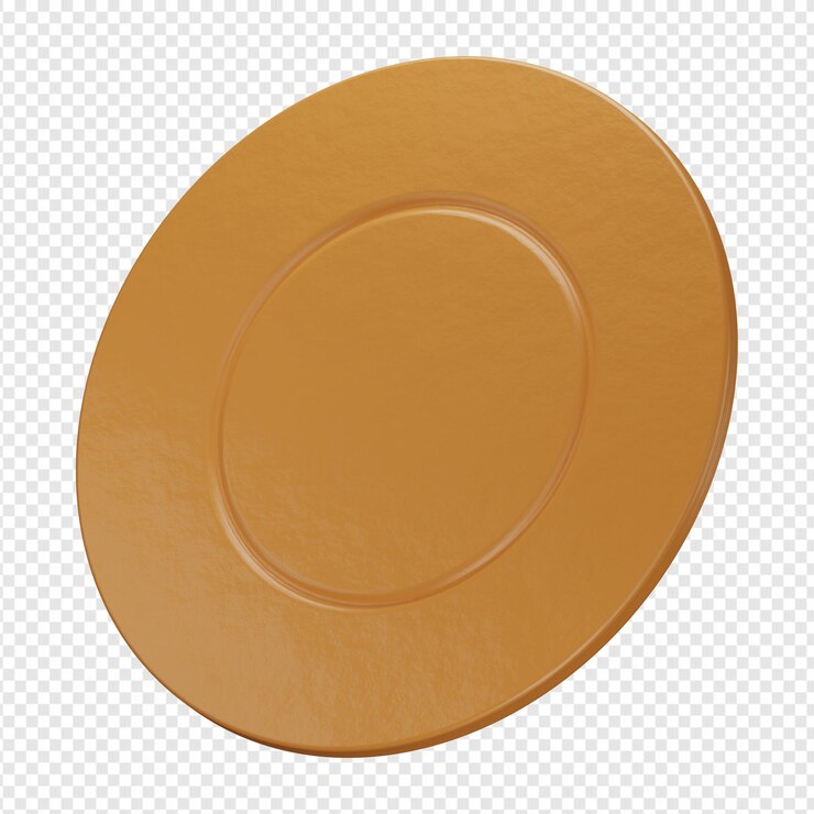 PSD 3d aislado render de icono de caramelo dalgona psd