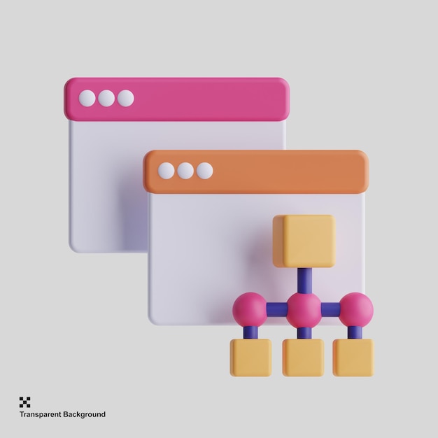 3D-Algorithmus-Symbol