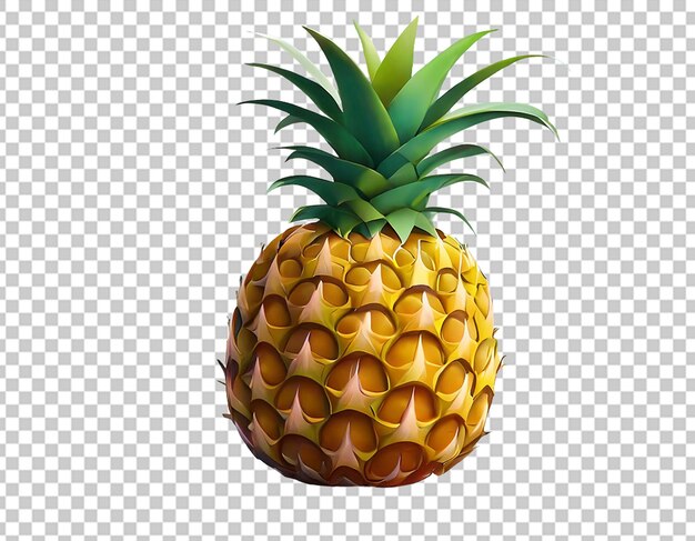 3D-Ananas-Konzept