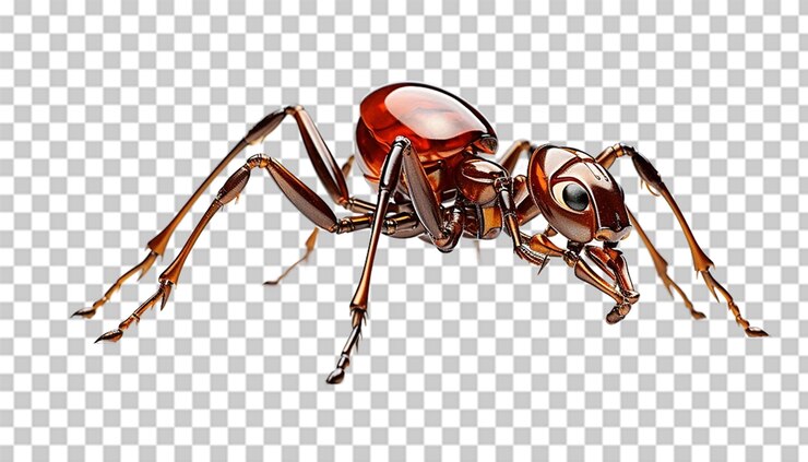 PSD 3d ant pngtransparente