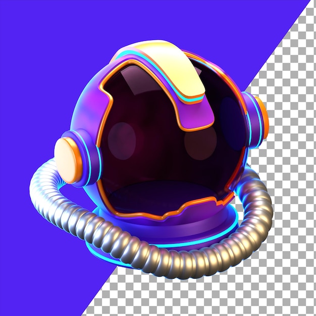 3D-Astronautenhelm