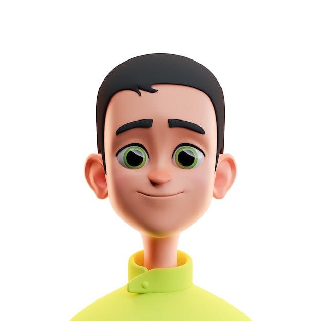 3D-Avatar Verschiedene Emotionen