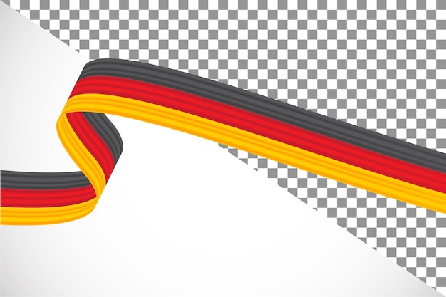 3d-band der deutschen flagge47