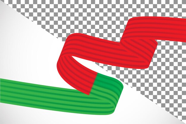 3d-band der portugiesischen flagge13