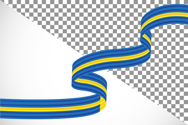 3d-band der schwedenflagge-2