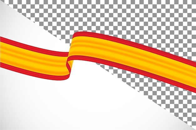 PSD 3d-band der spanischen flagge44