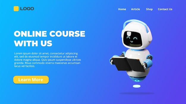 3d-banner-landing-page-roboter