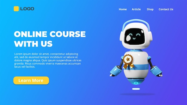 3d-banner-landing-page-roboter