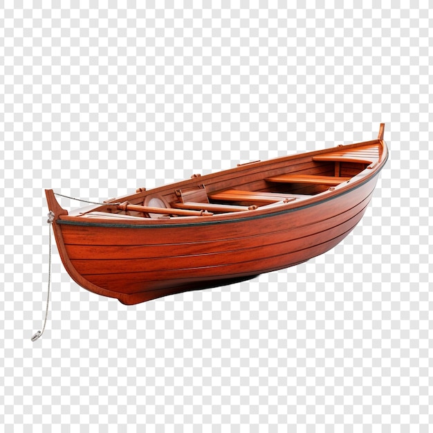 3d Barco isolado em fundo transparente
