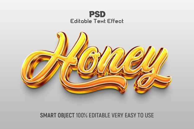 3D-Bearbeitbare PSD-Text-Effekt-Stil