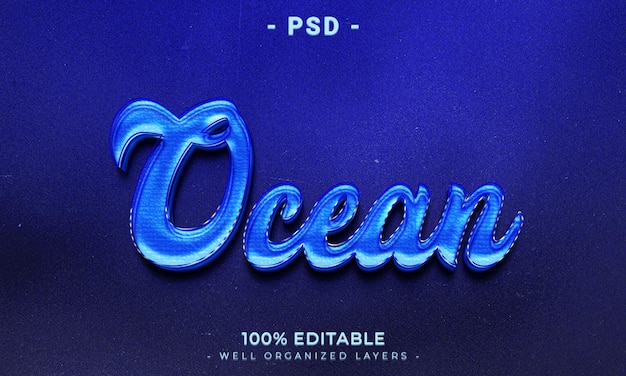 3D bearbeitbarer Texteffektstil mit Hintergrund