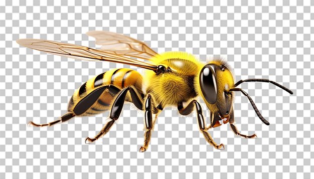 3d bee pngtransparente