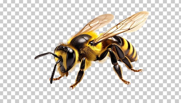 PSD 3d bee pngtransparente