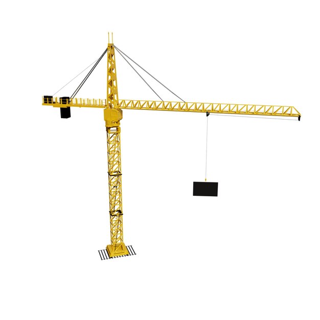 3D-Bild von Baugeräten