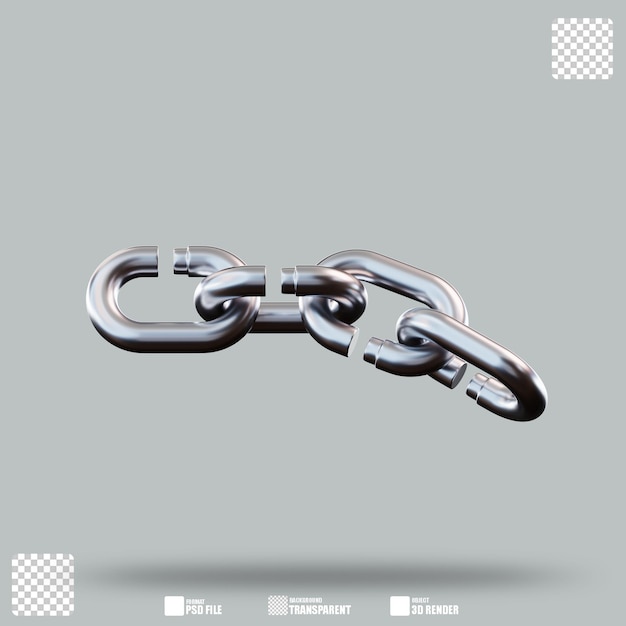 3D-Bilder Kettenverbindung 2