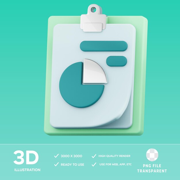 3D-Bildung des PSD-Berichts