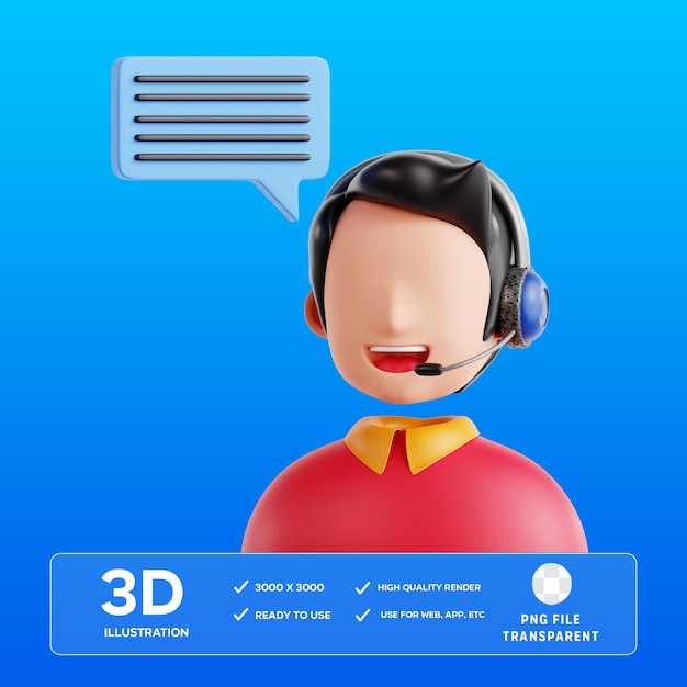 3D-Bildung des PSD-Kundendienstes