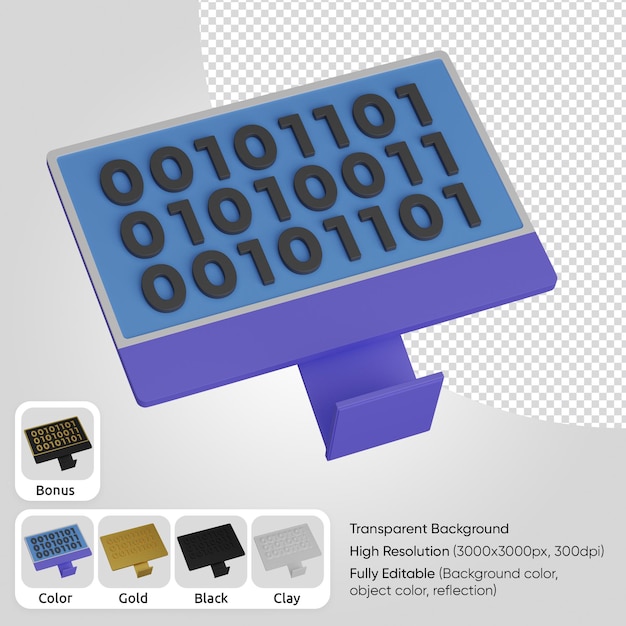 PSD 3d-binärcode