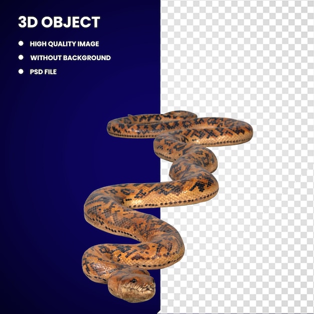 3d Boa constrictor Rattlesnake Python Glass fiber snake