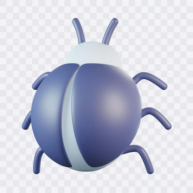 PSD 3d-bug-symbol