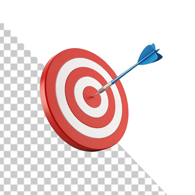 3D-Bullseye erreicht das Ziel