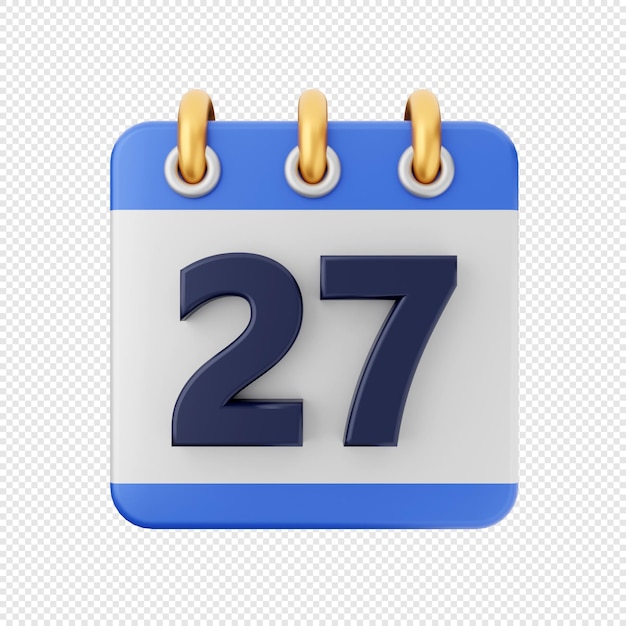 3d calendario fecha evento icono ilustración render