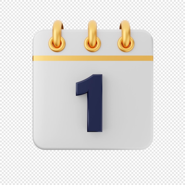 3d calendario fecha evento icono ilustración render