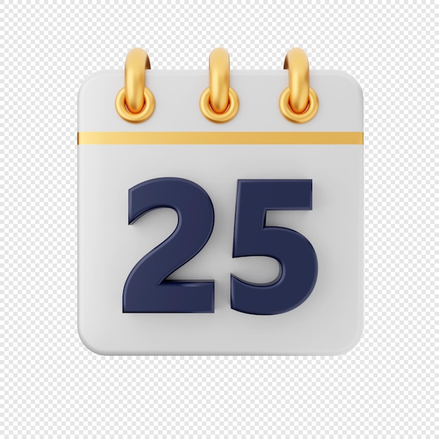 3d calendario fecha evento icono ilustración render