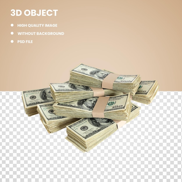 3D cem dólares