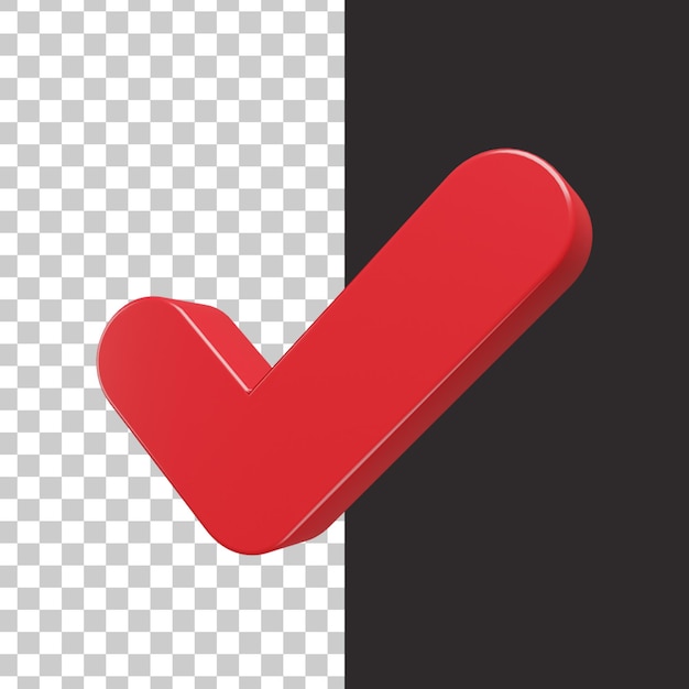 3D-Check-Symbol