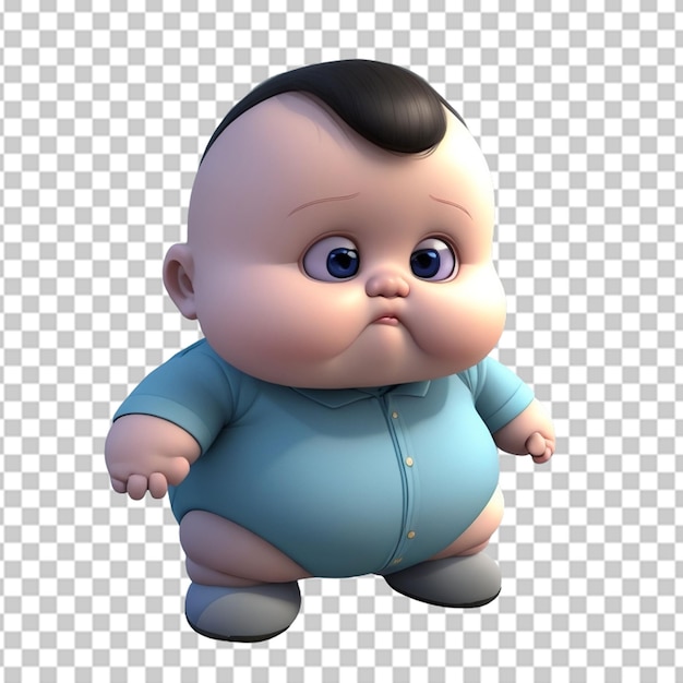 PSD 3d-chubby-baby-charakter