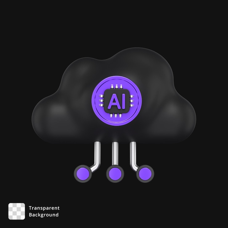 PSD 3d cloud computing con unità di elaborazione ai