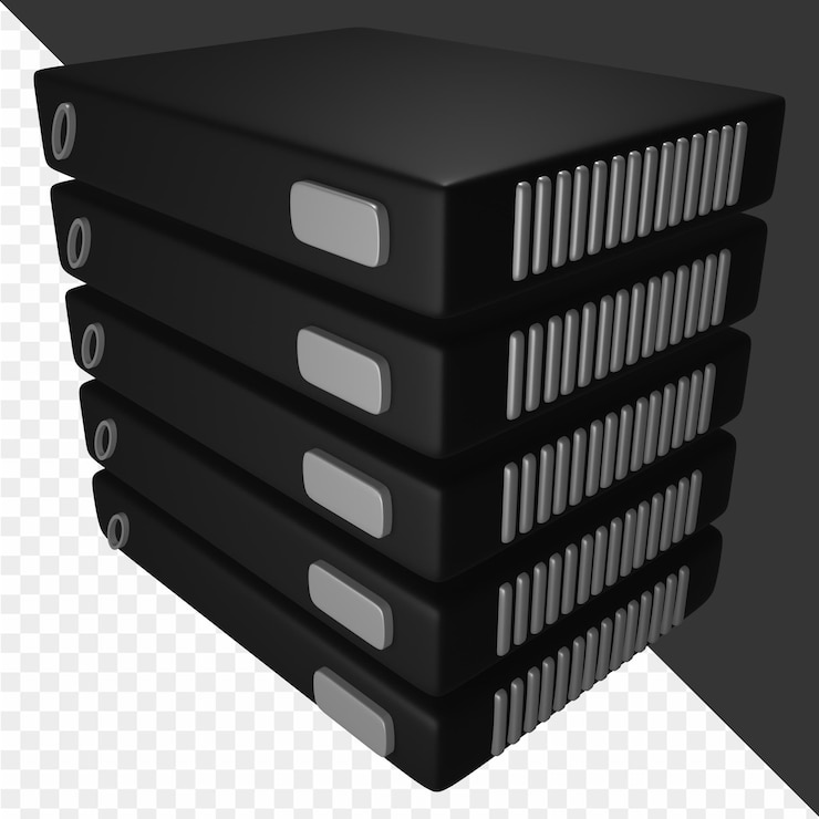 PSD 3d-cloud-computing-illustrationen