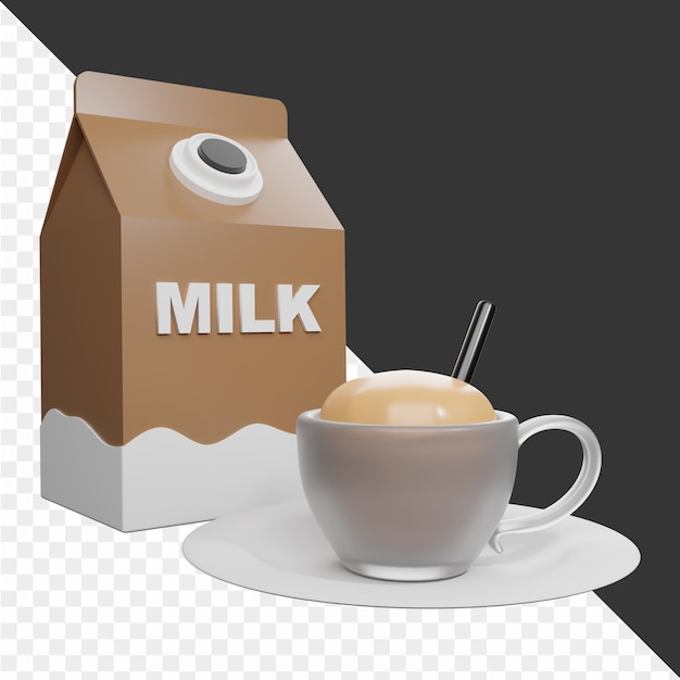 3d-coffee-shop-symbol