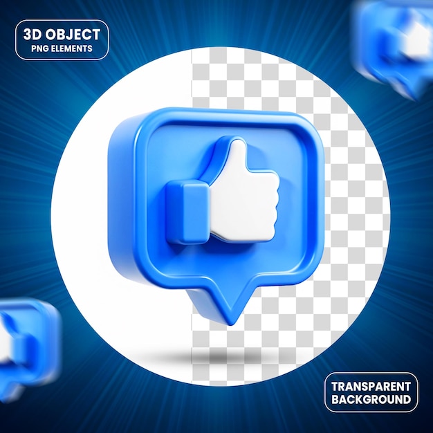 3d comme png isolé sur un fond transparent